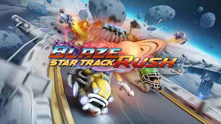 Meta Quest 游戏《火焰冲刺：星轨》BlazeRush: Star Track VR