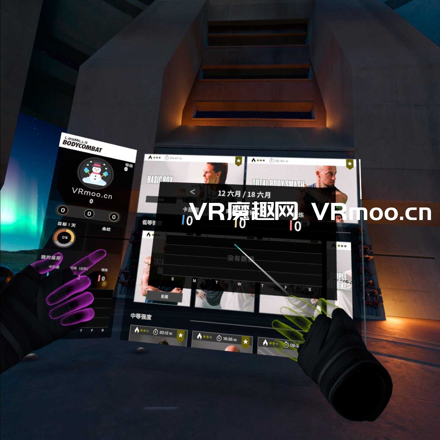 Oculus Quest 游戏《莱斯米尔斯体操汉化中文版》LES MILLS BODYCOMBAT VR