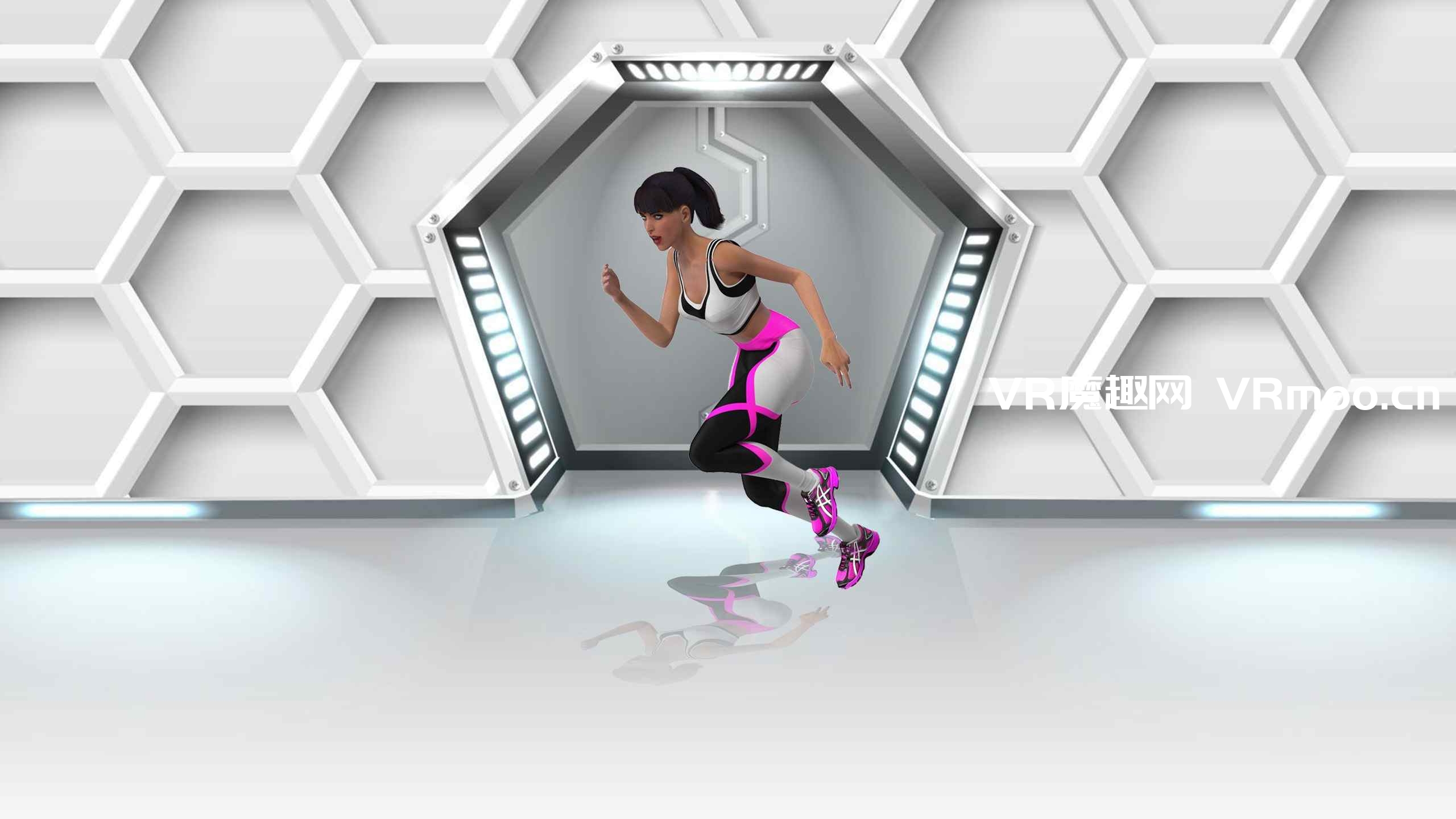 Oculus Quest 游戏《超跑 - VR健身游戏3D：科幻滑板游戏》Hyper Run - VR Fitness Games 3D : SciFi Race Game