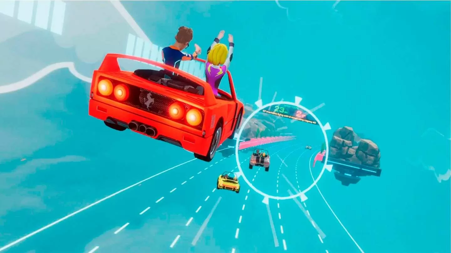 Oculus Quest 游戏《云中赛车》inRun 云中赛车(inRun)