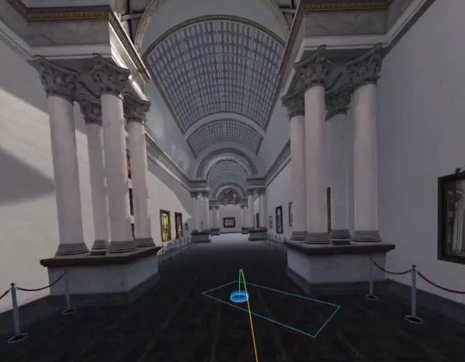 VR展览馆 – 一体机VR（我自己用UE5.1引擎制作的PICOvr一体机应用）