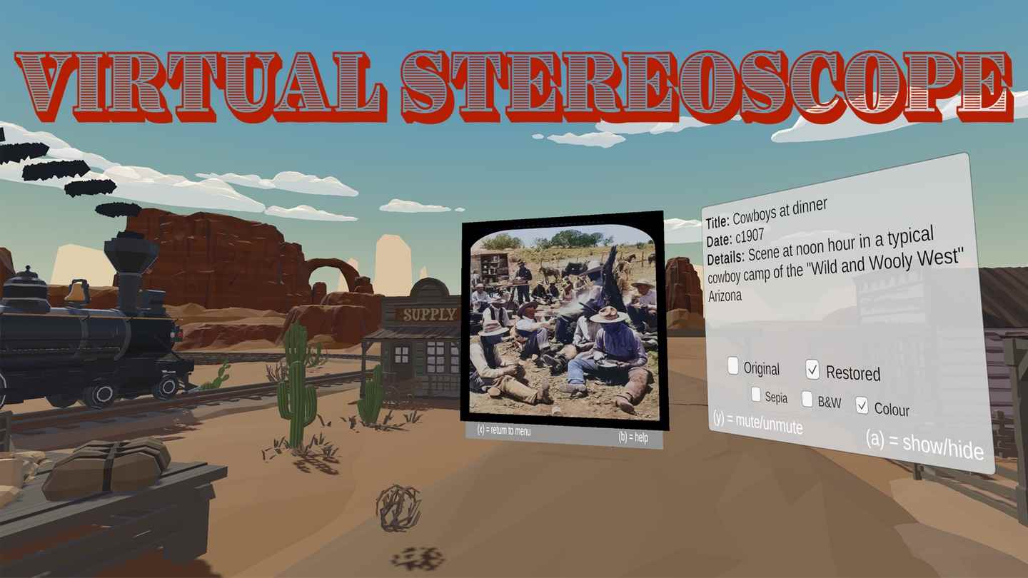 Meta Quest 游戏《虚拟立体镜》Virtual Stereoscope