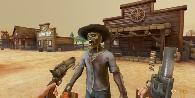 Oculus Quest版《GunSpinning VR》枪旋