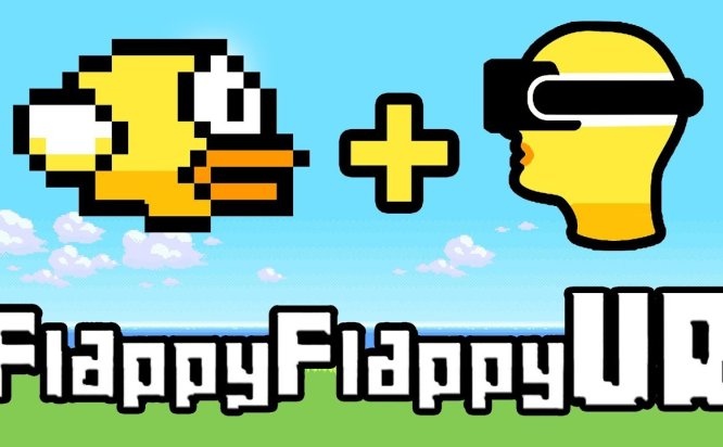 Oculus Quest 游戏《Flappy Flappy VR》像素小鸟