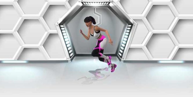 Oculus Quest 游戏《超跑 – VR健身游戏3D：科幻滑板游戏》Hyper Run – VR Fitness Games 3D : SciFi Race Game